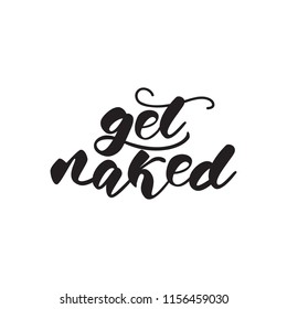 Lettering poster for Bathroom. Vector illustration.