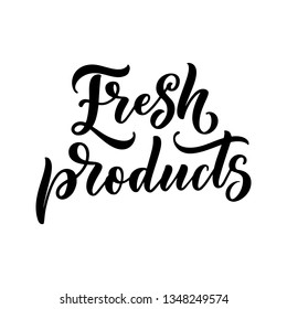 Lettering quote, great design for any purposes. Vector slogan illustration. Tasty breakfast. Diet food. Pasture, healthy nutrition.