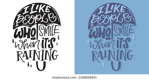 Lettering quote in modern calligraphy style . Inspiration slogan for print and poster design, t-shirt desdign, mug or bag print. Vector