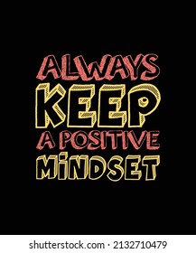 lettering quote typography t-shirt design