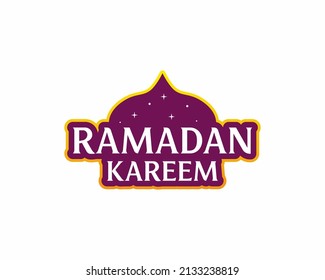 Lettering ramadan vector, ramadhan card, ramadan vector