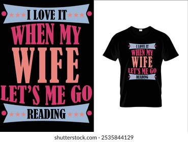  Lettering reading Book Tshirt Design