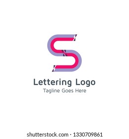 Lettering S Vector
