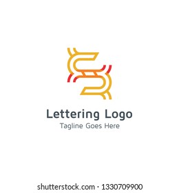 Lettering S Vector