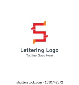 Lettering S Vector