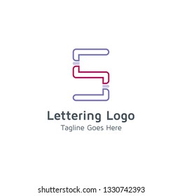 Lettering S Vector
