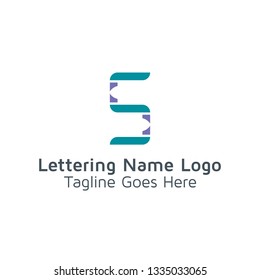 Lettering S Vector