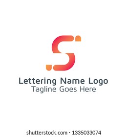 Lettering S Vector