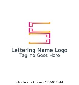 Lettering S Vector