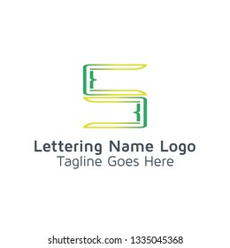 Lettering S Vector