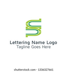Lettering S Vector