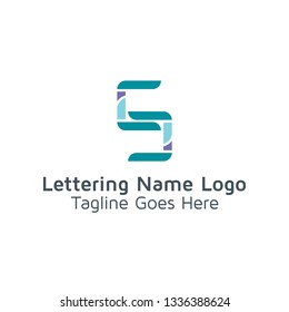 Lettering S Vector