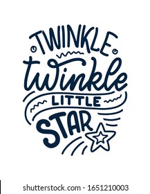 Lettering Slogan about sleep and good night. Vector illustration design for graphics, prints, posters, cards, stickers and other creative uses