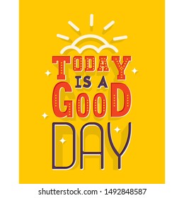 Lettering typography poster motivational quotes