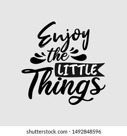 Lettering typography poster motivational quotes
