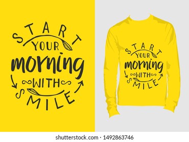 Lettering typography poster motivational quotes