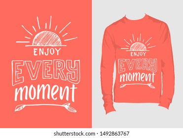 Lettering typography poster motivational quotes