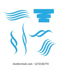 Lettering underlines. Underlines calligraphy drawing element vector