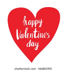 lettering Valentine's Day