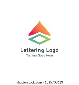 Lettering A Vector