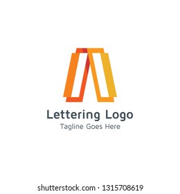 Lettering A Vector