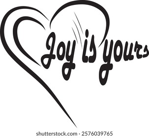 Lettering Vector Illustration. Hand Drawn Motivational Lettering for Poster, Banner, Greeting Card, T-Shirt.
