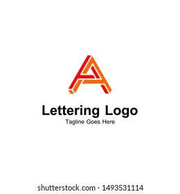 Lettering A Vector Logo Inspirations