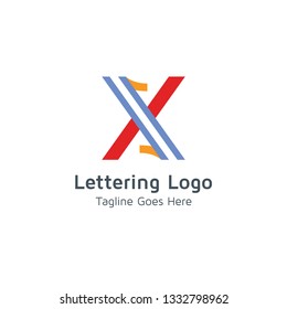 Lettering X Vector