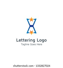 Lettering X Vector