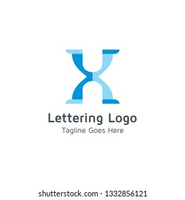 Lettering X Vector