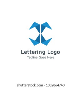 Lettering X Vector