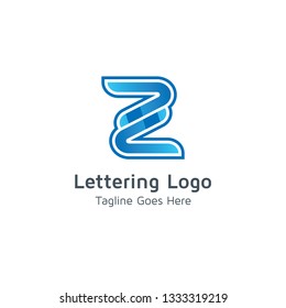 Lettering Z Vector