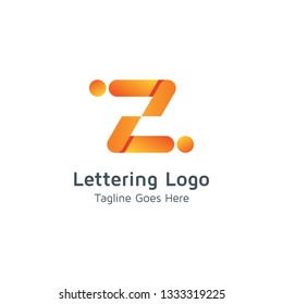 Lettering Z Vector