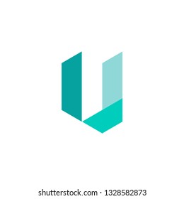 Letter/Initial U Modern Logo Design - Vector