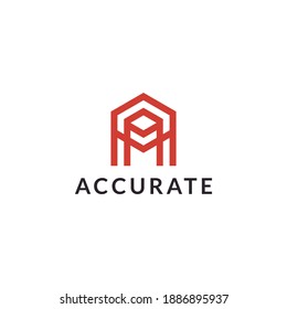 A lettermark initial monogram logo design