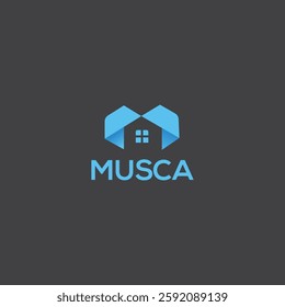 Letter-mark, Word-mark, Monogram, Real estate Logo Design Idea.  