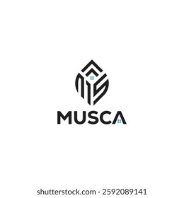 Letter-mark, Word-mark, Monogram, Real estate Logo Design Idea.  