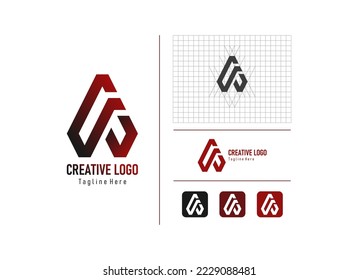 the letters "AA" that adds elegance to your company and products