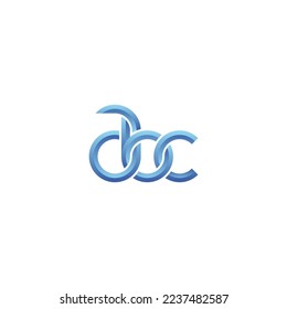 Letters ABC Logo Simple Modern Clean