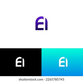 Letters AE,EA joint logo icon vector template. AE, EA logo.