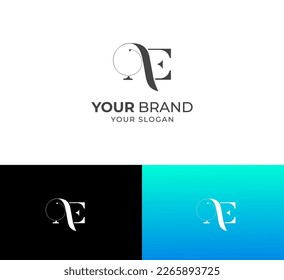 Letters AE,EA joint logo icon vector template. AE, EA logo.