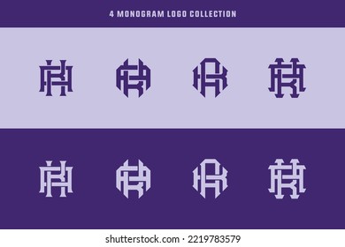 Letras AK o KA logotipo inicial de plantilla de monograma para ropa, ropa, marca