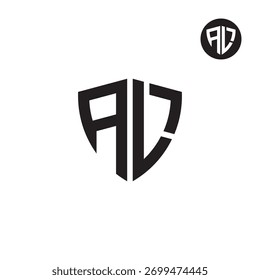 Cartas AL Shield Logo Design