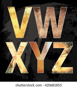 letters. alphabet