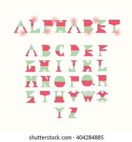Letters of the alphabet - illustration vector