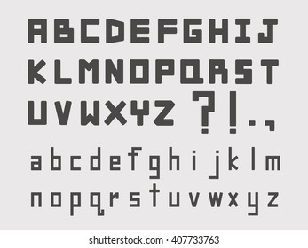 Letters of the alphabet - illustration vector