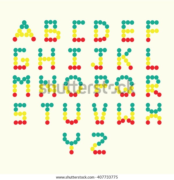 Letters Alphabet Illustration Vector Stock Vector Royalty Free Shutterstock