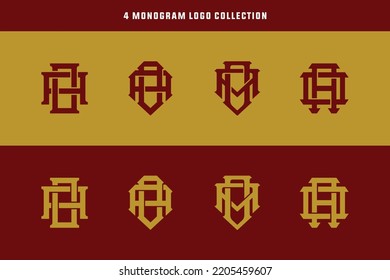 Letters AO or OA monogram template logo initial for clothing, apparel, brand