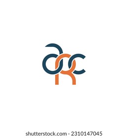 Letters ARC Monogram logo design