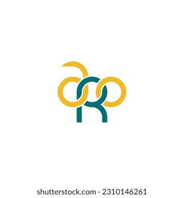 Letters ARO Monogram logo design